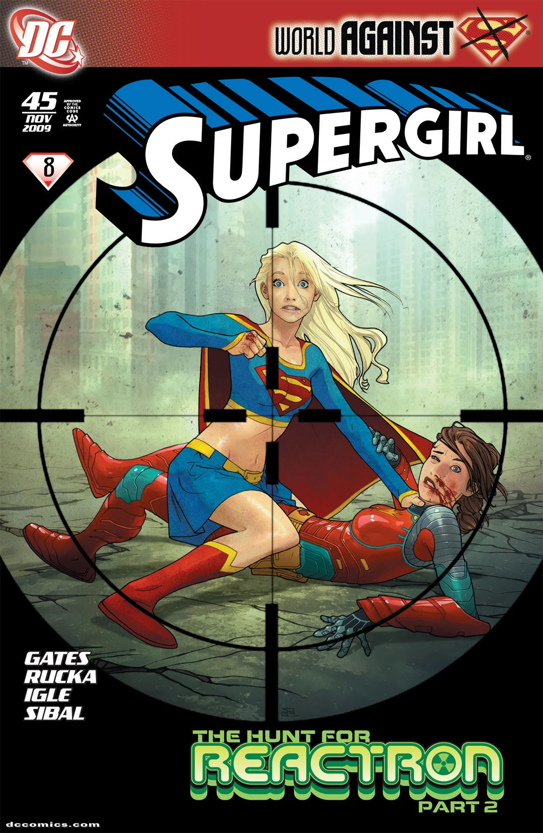 Supergirl #45 (DC, 2009 — Cover A) cover